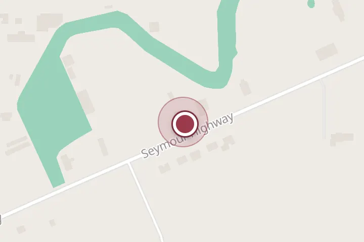 Street map around 5618 Seymour Hwy, Wichita Falls, with a pin at Marathon Building Company-Calvin Davis