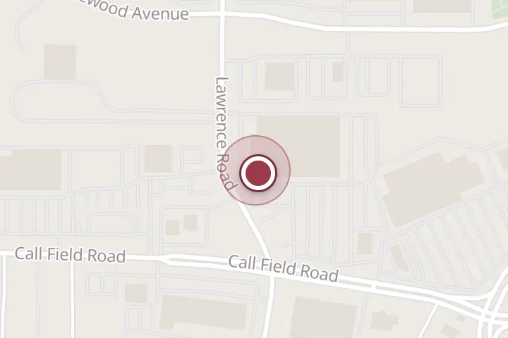 Street map around 3911 Lawrence Rd #200, Wichita Falls, with a pin at Mattress Depot