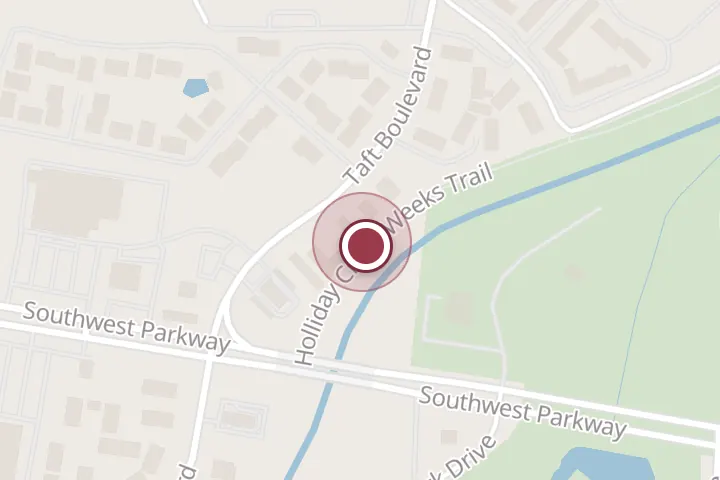 Street map around 4719 Taft Blvd #2, Wichita Falls, with a pin at McCown Real Estate
