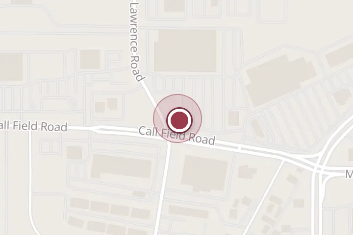 Street map around 3720 Call Field Rd #100, Wichita Falls, with a pin at Motto Clear Aligners
