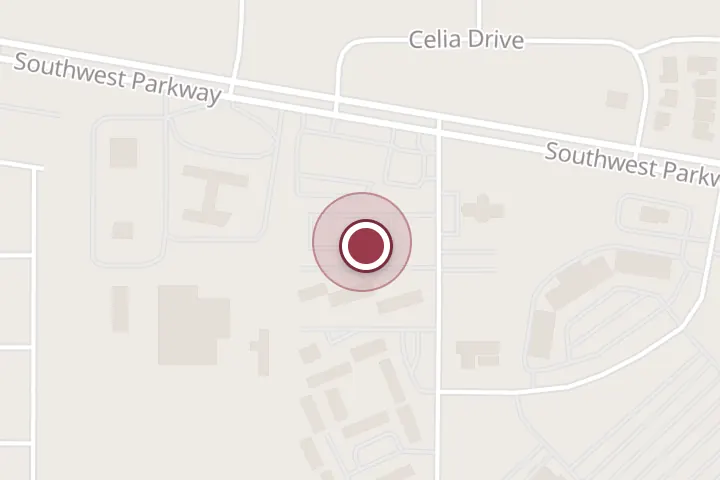 Street map around 5110 Professional Dr, Wichita Falls, with a pin at Mr. Mac's Tire Pros