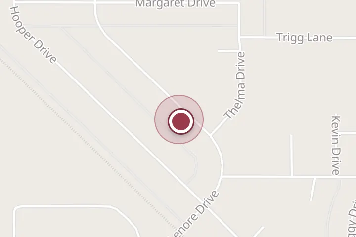 Street map around 4104 Lenore Dr, Wichita Falls, with a pin at Murphy Movers Wichita Falls