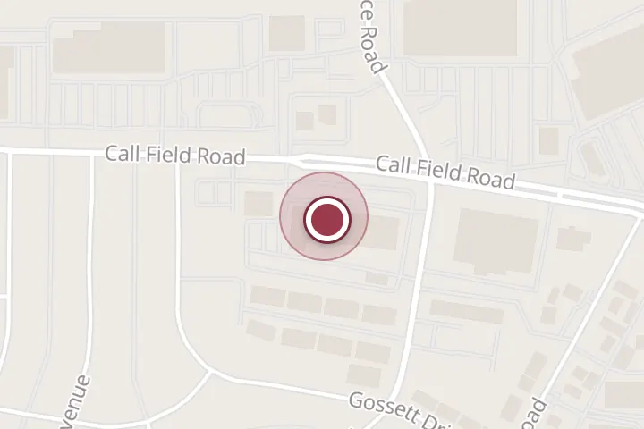 Street map around 3801 Call Field Rd Ste 550, Wichita Falls, with a pin at Nails Spa VP Just Brows You (20% off for new customer)