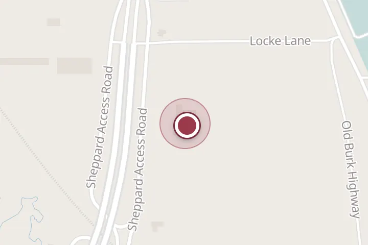 Street map around 3305 Sheppard Access Rd, Wichita Falls, with a pin at Our Place Eatery & Spirits