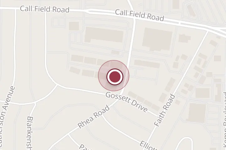 Street map around 4020 Rhea Rd #8A, Wichita Falls, with a pin at Payless Plumbing