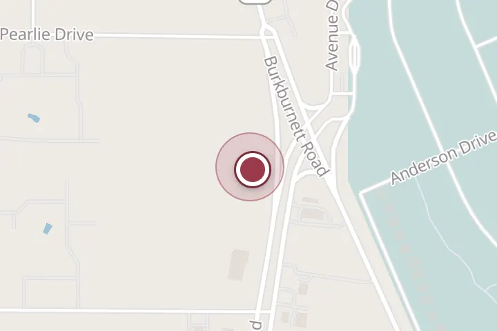 Street map around 4000 Sheppard Access Rd, Wichita Falls, with a pin at Pizza Hut