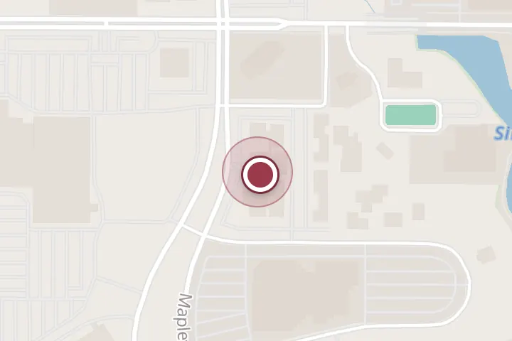 Street map around 2611 Plaza Pkwy #219, Wichita Falls, with a pin at Polka-Dot Penguin