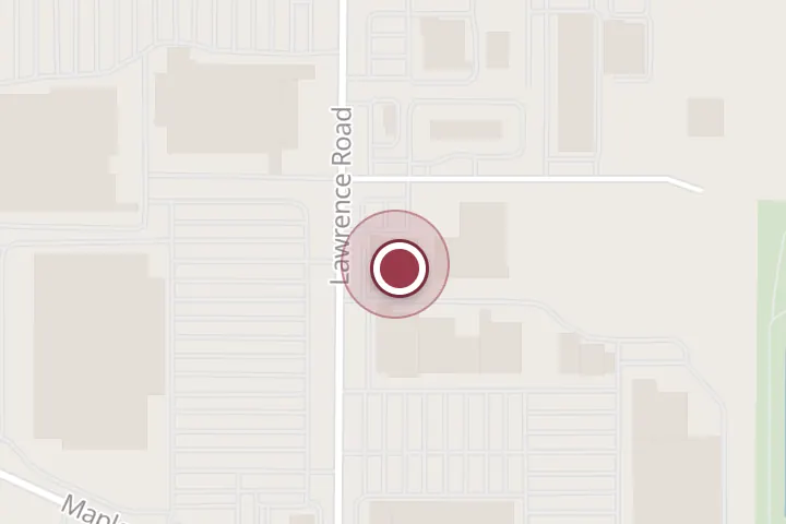 Street map around 3127 Lawrence Rd, Wichita Falls, with a pin at Powerhouse Gym