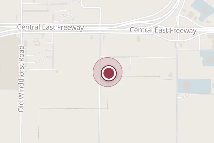 Street map around 3011 McKinney Rd, Wichita Falls, with a pin at Prime Gutters LLC