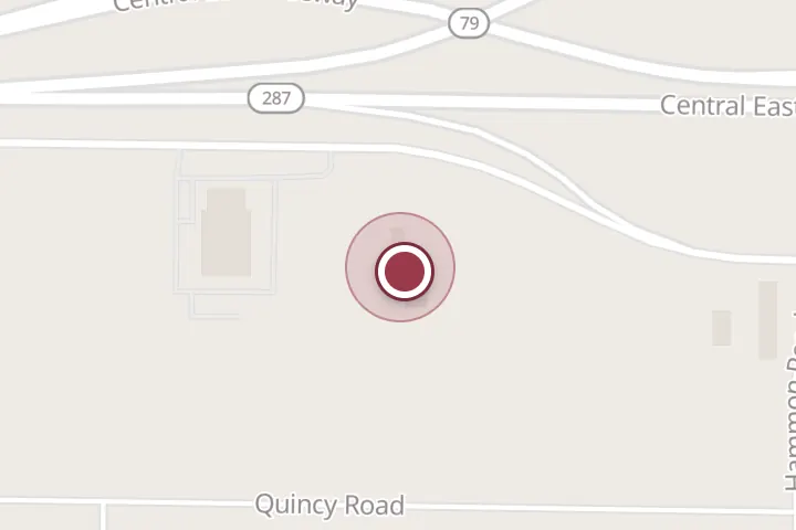 Street map around 2507 Central E Fwy, Wichita Falls, with a pin at Priority Maintenance for Home Improvement, Remodeling, Painting & Flooring of Texas