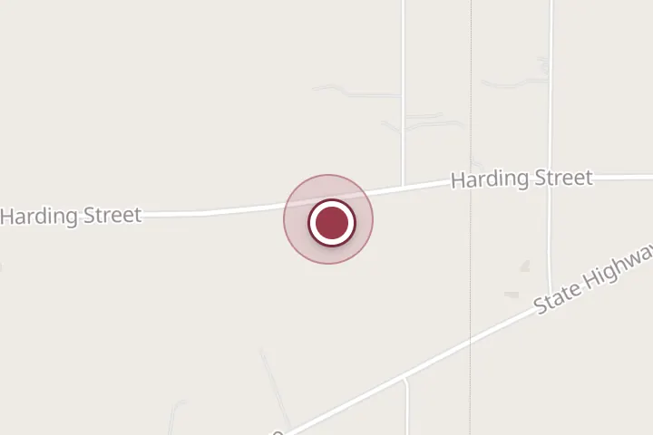 Street map around 2749 Harding St, Wichita Falls, with a pin at Professional Auto Care