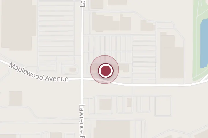 Street map around 3201 Lawrence Rd Suite 540, Wichita Falls, with a pin at QDOBA Mexican Eats
