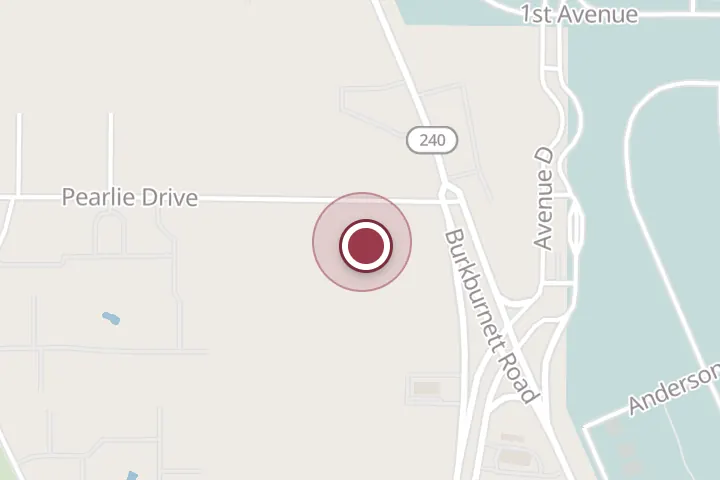 Street map around 1607 Pearlie Dr, Wichita Falls, with a pin at Qiu's Buffet