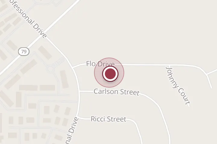 Street map around 1619 Archer City Hwy 79, Wichita Falls, with a pin at Race's Movers