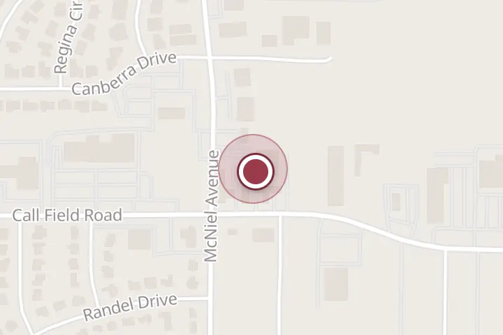 Street map around 4018 Call Field Rd, Wichita Falls, with a pin at Remedy Hair Design Studio