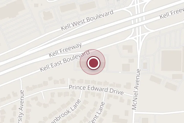 Street map around 4233 Kell E Blvd, Wichita Falls, with a pin at Residence Inn by Marriott Wichita Falls