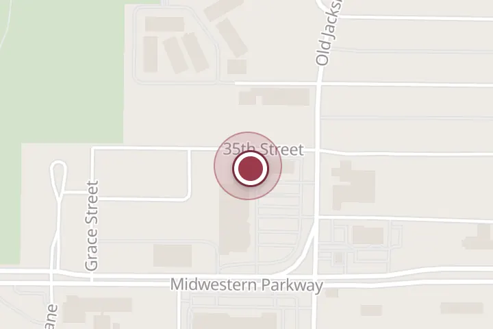 Street map around 3614 Jacksboro Hwy, Wichita Falls, with a pin at SecureNest Pest Solutions