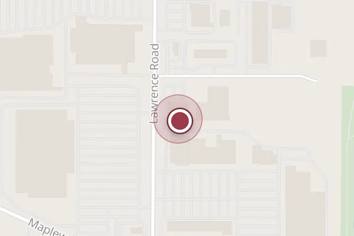 Street map around 3127 Lawrence Rd, Wichita Falls, with a pin at SKECHERS Warehouse Outlet