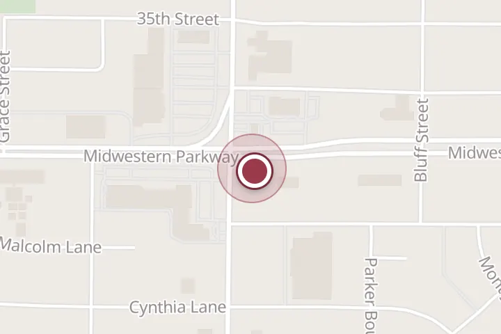 Street map around 3701 Old Jacksboro Hwy, Wichita Falls, with a pin at Soaring Realty (Wichita Falls Real Estate Services)