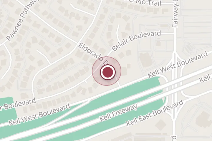 Street map around 4705 Eldorado Dr C, Wichita Falls, with a pin at Stephens Elaine M CPA