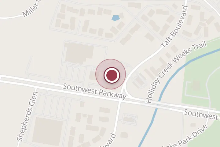 Street map around 4730 Taft Blvd, Wichita Falls, with a pin at Subway