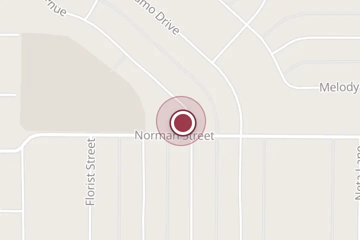 Street map around 4614 Hollandale Ave, Wichita Falls, with a pin at Sullivan Safe Clean LLC