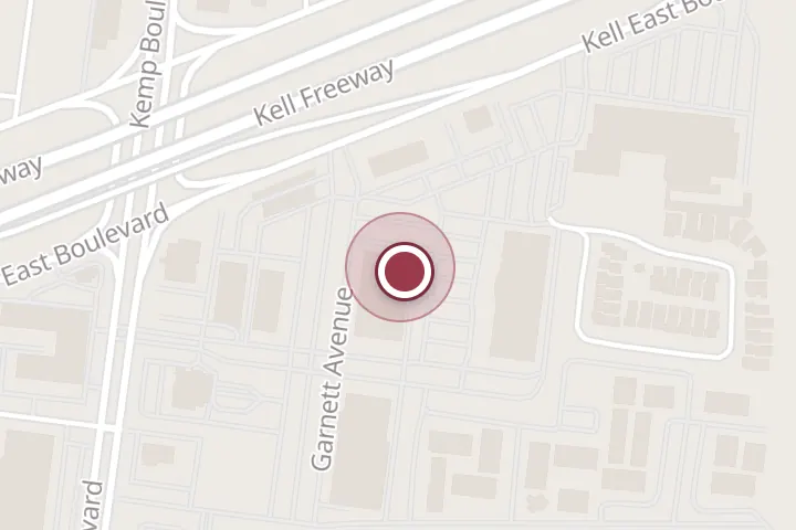 Street map around 2901 Garnett Ave #200, Wichita Falls, with a pin at Swag Boutique