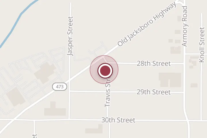 Street map around 2637 Old Jacksboro Hwy, Wichita Falls, with a pin at T.A Automotive And Diesel Repair