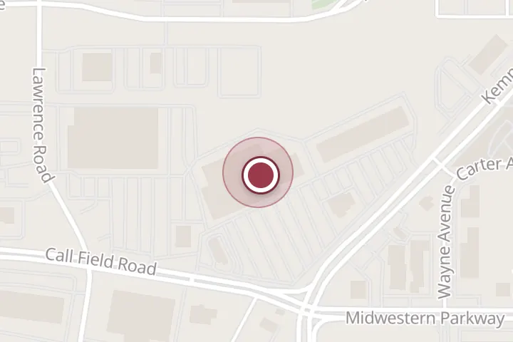 Street map around 3610 Call Field Rd, Wichita Falls, with a pin at T.J. Maxx
