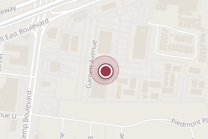 Street map around 3001 Garnett Ave #300, Wichita Falls, with a pin at TAKI RAMEN KOREAN & JAPANESE KITCHEN