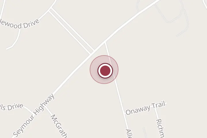 Street map around 2004 Allen Rd, Wichita Falls, with a pin at Tate's Painting