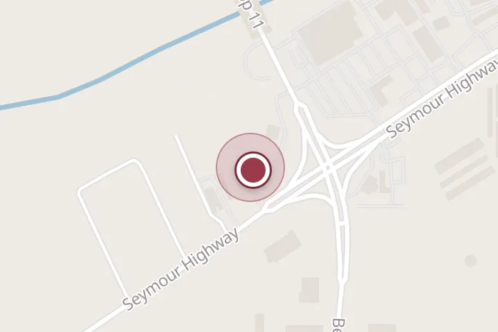 Street map around 3202 Seymour Hwy, Wichita Falls, with a pin at Tea N' Boba