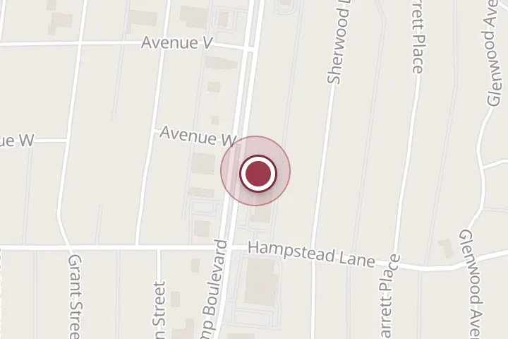 Street map around 3303 Kemp Blvd, Wichita Falls, with a pin at Texoma Roofing