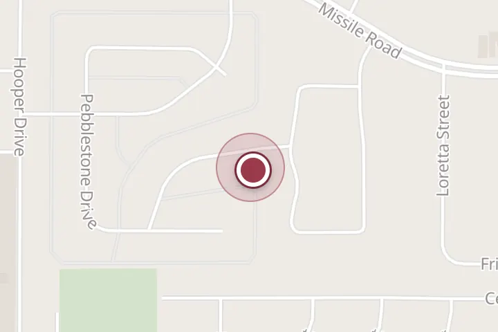 Street map around 2203 Sandcastle Rd, Wichita Falls, with a pin at The Best painter and handyman Dago’s Colors Painting Services