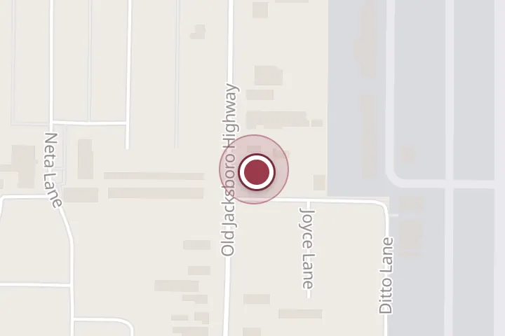 Street map around 4729 Old Jacksboro Hwy, Wichita Falls, with a pin at Titan Carpet Cleaning Wichita Falls