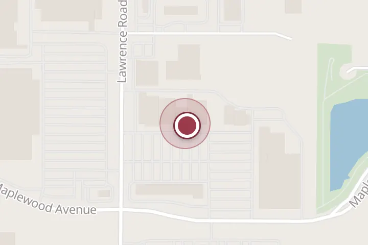 Street map around 3201 Lawrence Rd #200, Wichita Falls, with a pin at Ulta Beauty