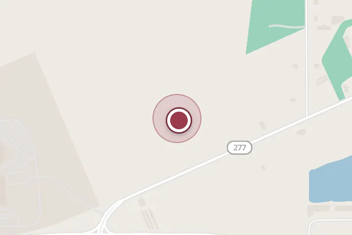 Street map around 6200 Seymour Hwy, Wichita Falls, with a pin at W S Construction