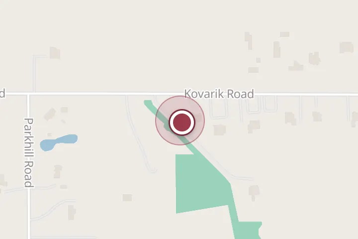 Street map around 5713 Kovarik Rd, Wichita Falls, with a pin at Wellington Services Inc