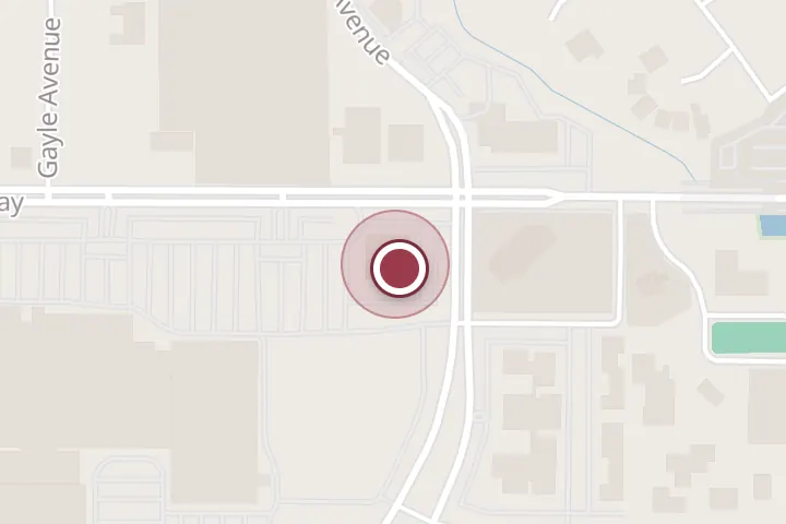 Street map around 2801 Midwestern Pkwy, Wichita Falls, with a pin at WichitaFallsHomeFinder